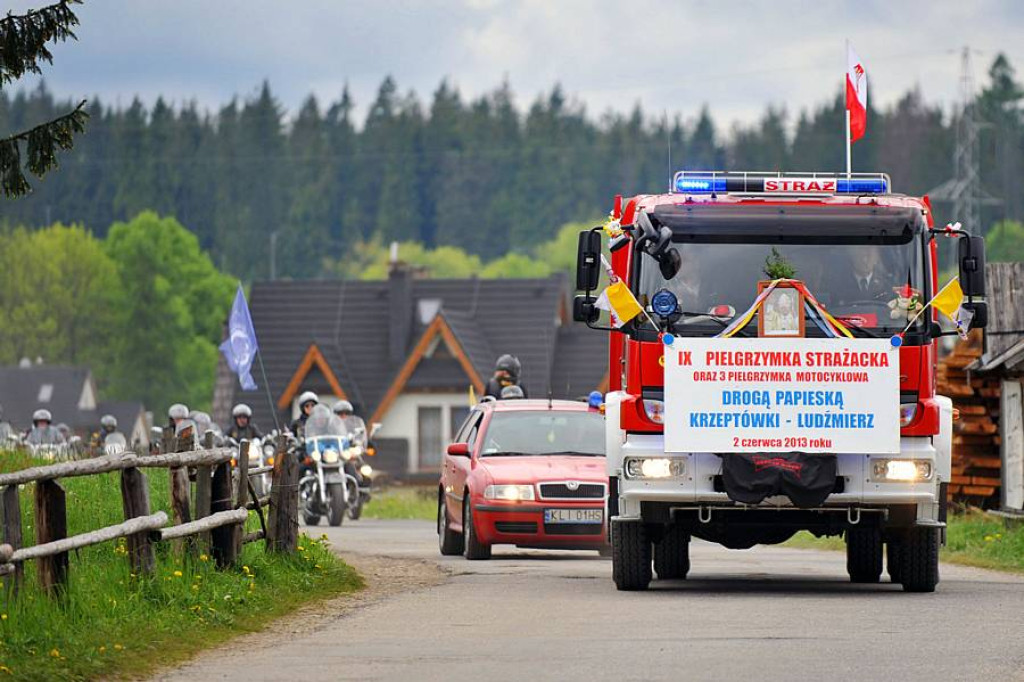 IX Pielgrzymka Strażacka i III Pielgrzymka Motocyklowa Drogą Papieską