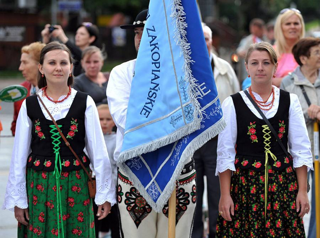Zlot ZHP w Zakopanem: Uroczystości na Placu Niepodległości