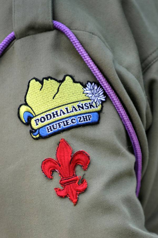 Zlot ZHP w Zakopanem: Uroczystości na Placu Niepodległości