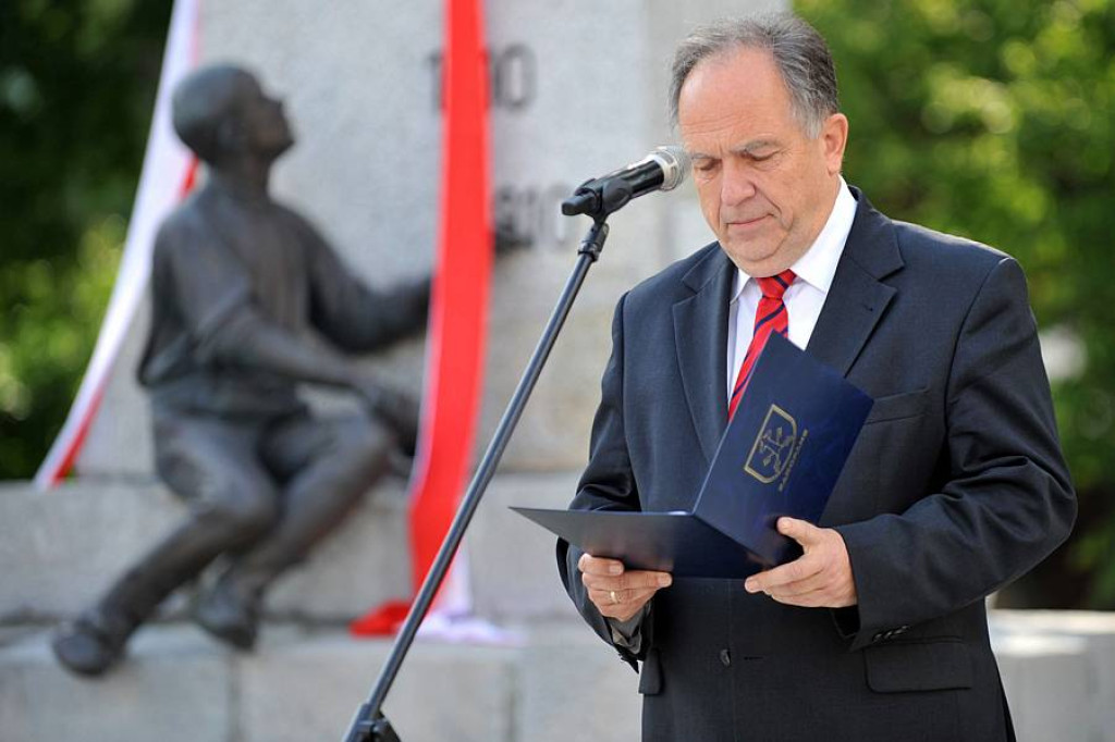 Zlot ZHP w Zakopanem: Uroczystości na Placu Niepodległości