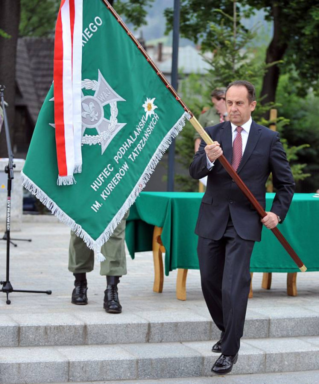 Zlot ZHP w Zakopanem: Uroczystości na Placu Niepodległości