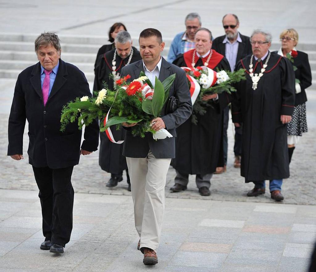 Zlot ZHP w Zakopanem: Uroczystości na Placu Niepodległości
