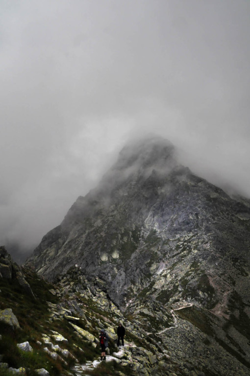 Tatry w deszczu, mgle i chmurach...