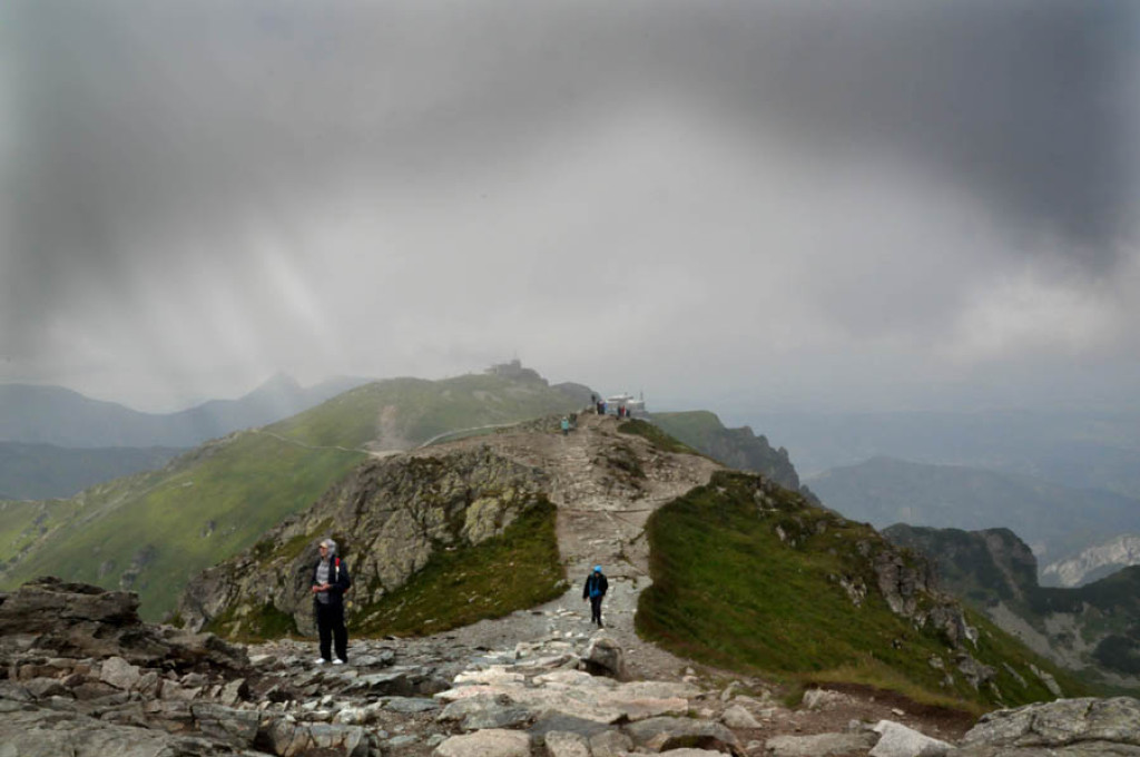 Tatry w deszczu, mgle i chmurach...