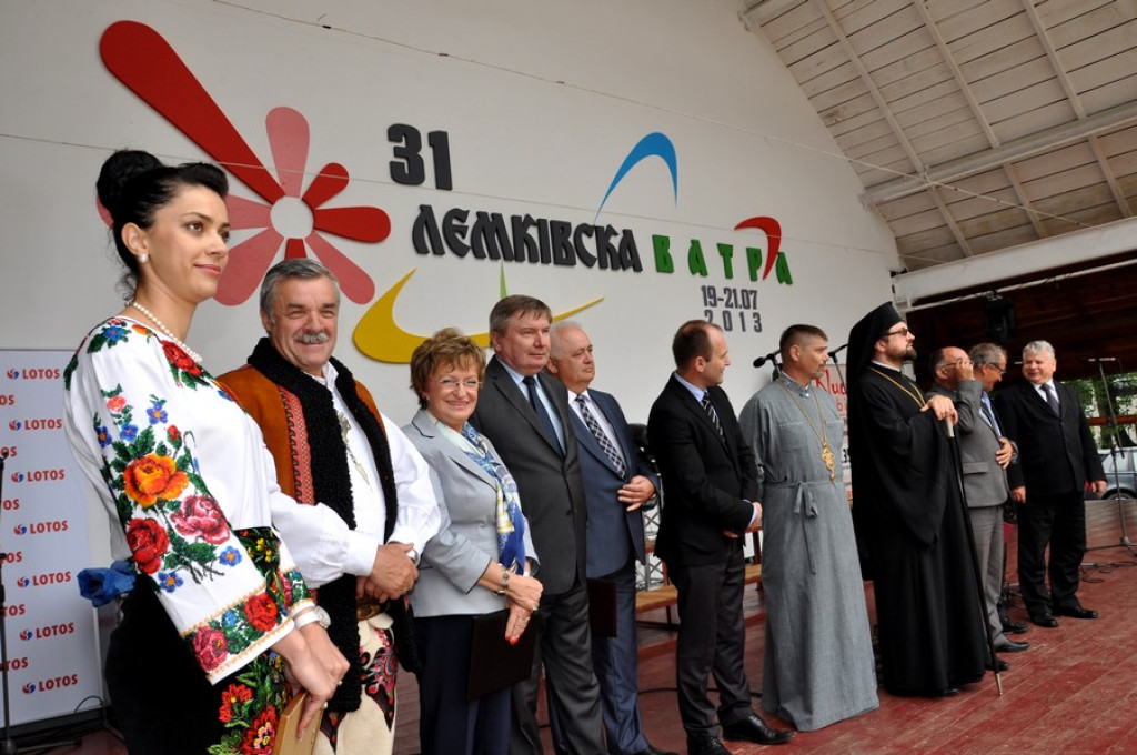 Podhalańscy górale u Łemków
