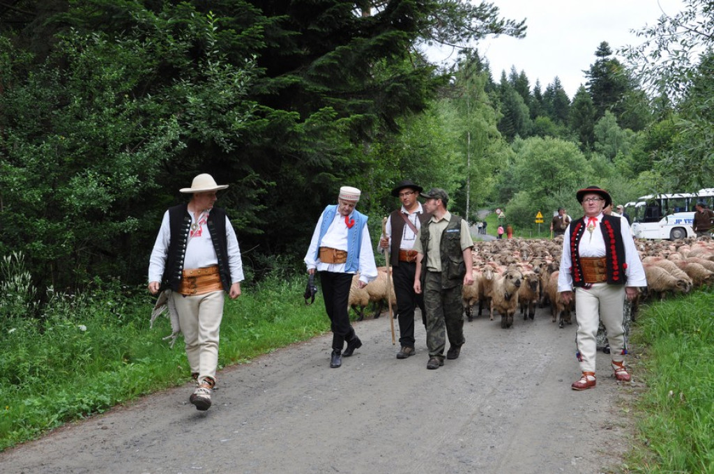 Podhalańscy górale u Łemków