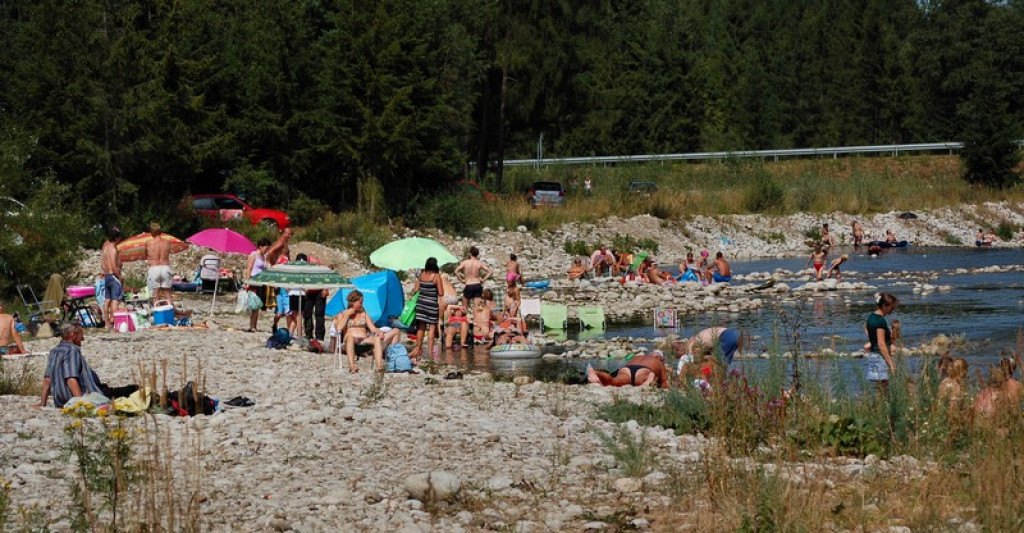 Upalne lato nad Białką