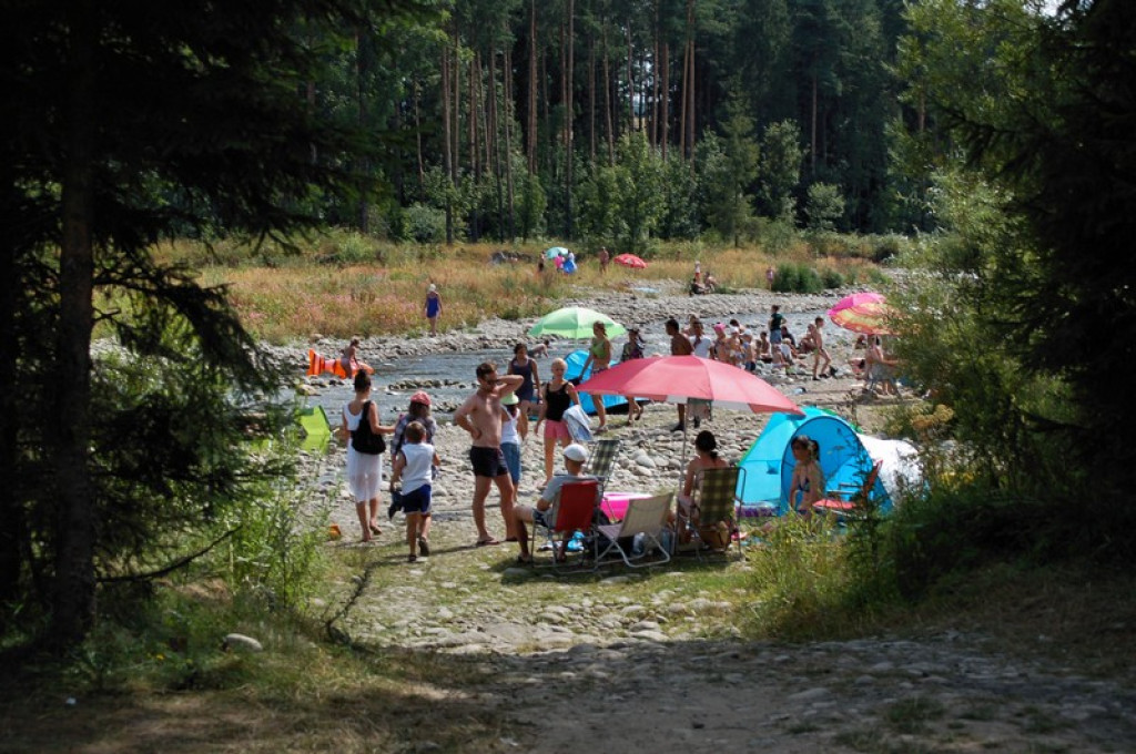 Upalne lato nad Białką