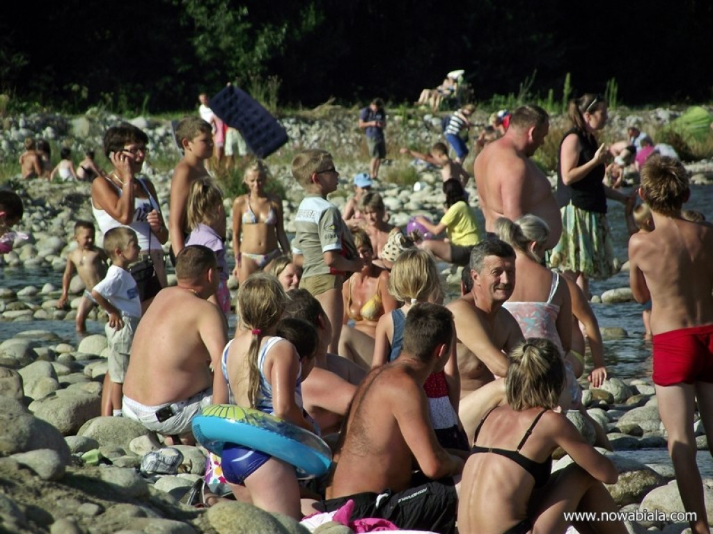 Upalne lato nad Białką