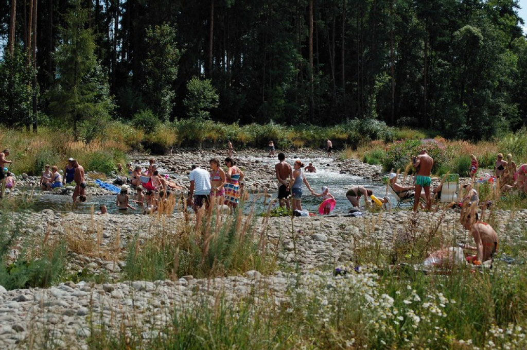 Upalne lato nad Białką