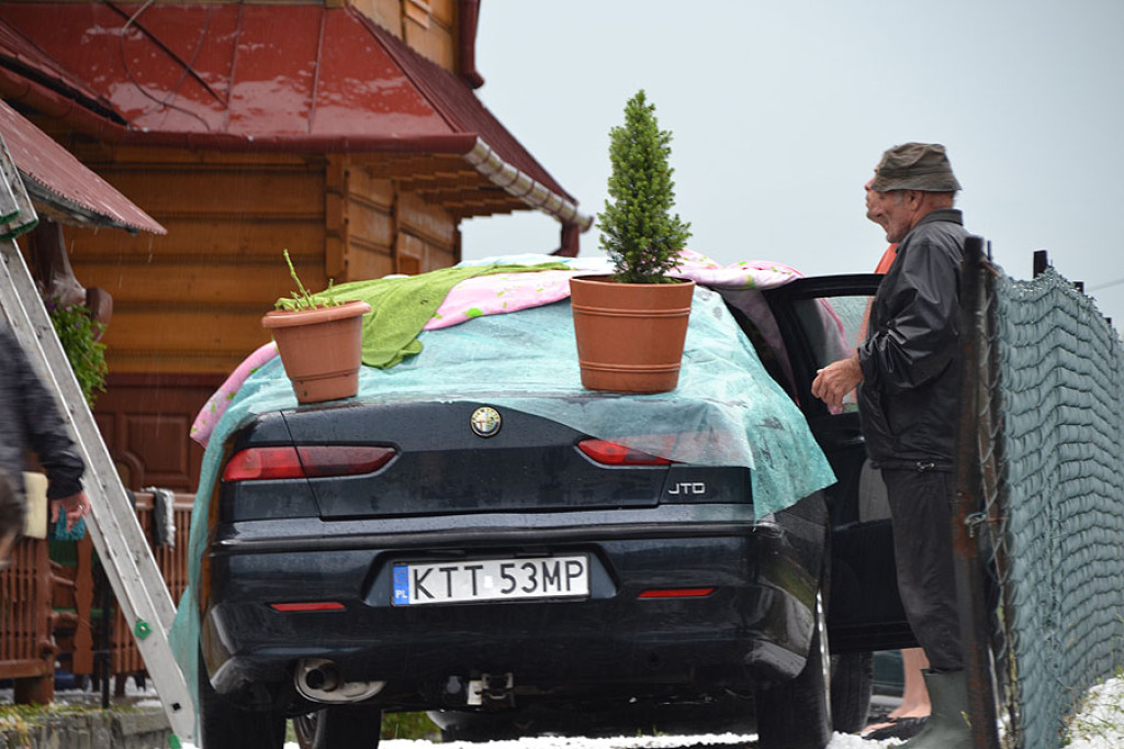 Nawałnica nad gminą Bukowina Tatrzańska