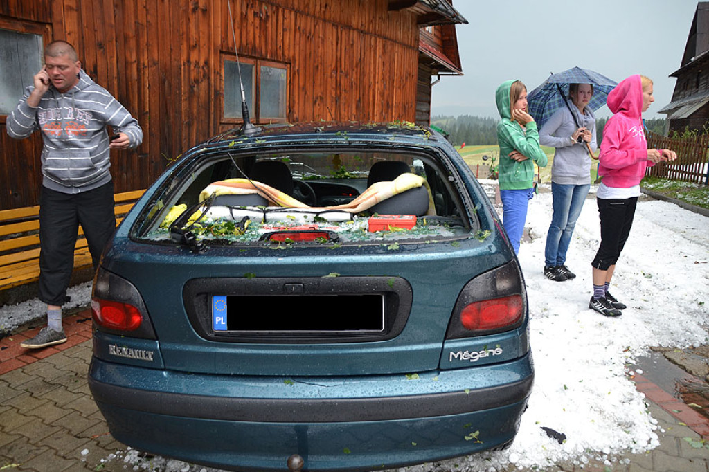 Nawałnica nad gminą Bukowina Tatrzańska