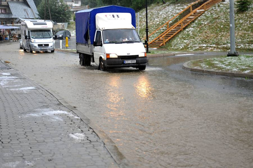Nawałnica nad gminą Bukowina Tatrzańska