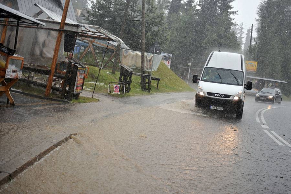 Nawałnica nad gminą Bukowina Tatrzańska