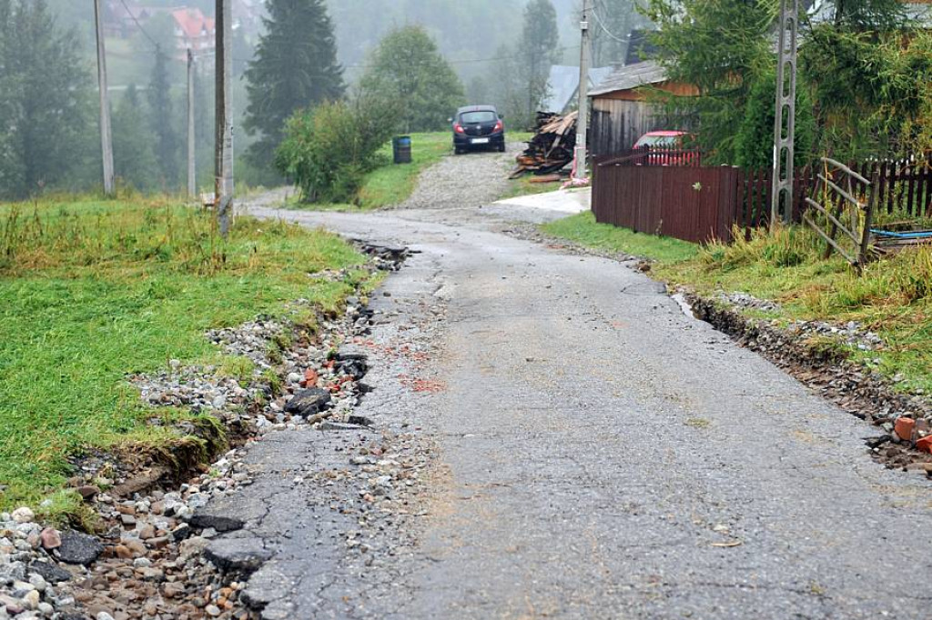 Nawałnica nad gminą Bukowina Tatrzańska