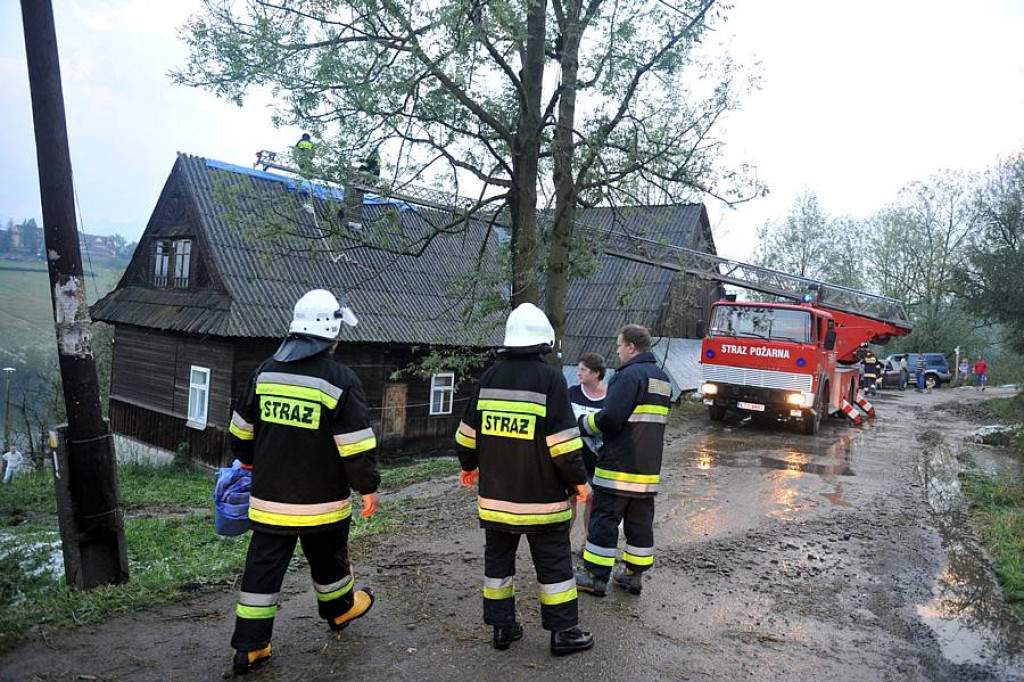 Nawałnica nad gminą Bukowina Tatrzańska