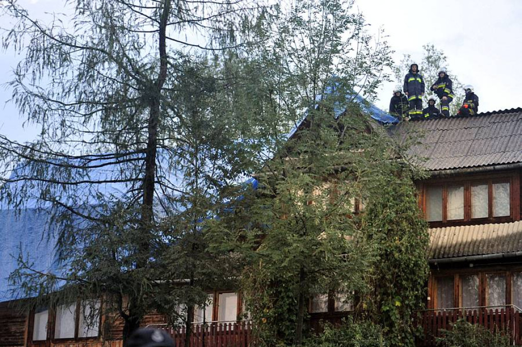 Nawałnica nad gminą Bukowina Tatrzańska
