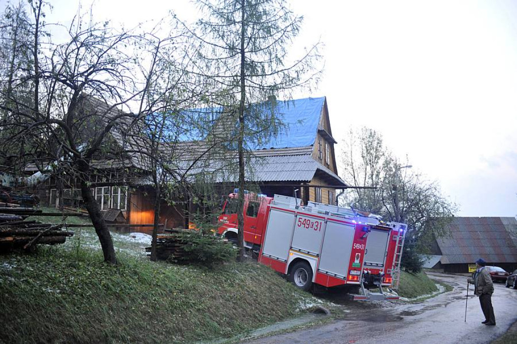 Nawałnica nad gminą Bukowina Tatrzańska