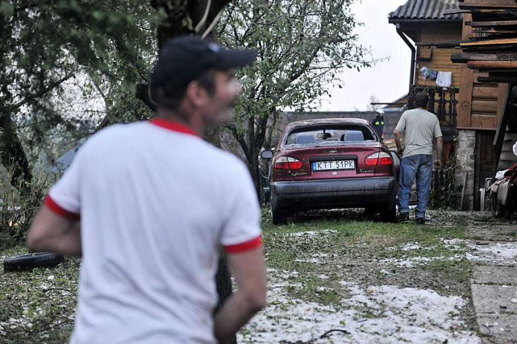 Nawałnica nad gminą Bukowina Tatrzańska