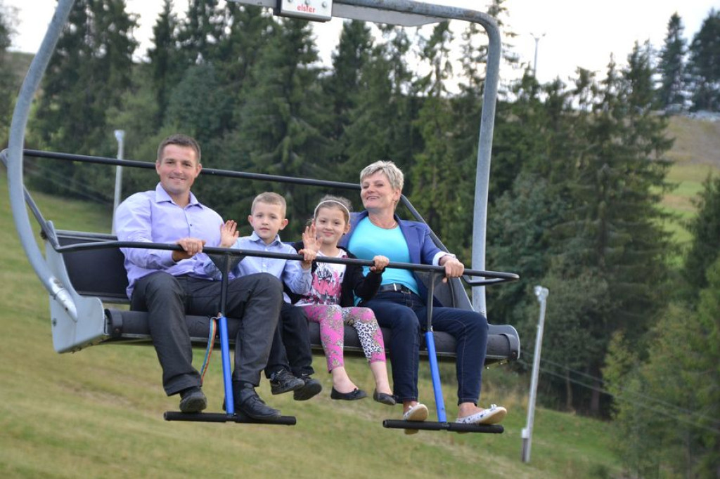 Rusiński Wierch: Balet z widokiem na Tatry