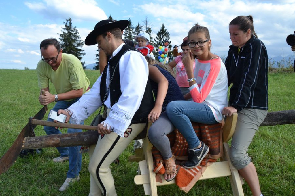 Rusiński Wierch: Balet z widokiem na Tatry