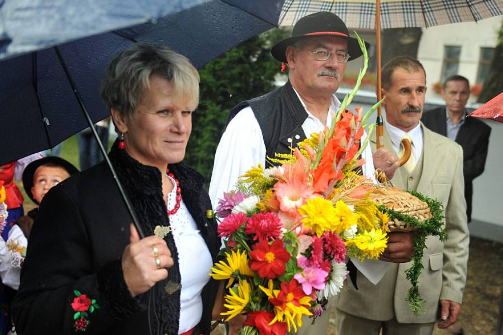 Deszczowe 36. Dożynki Podhalańskie w Ludźmierzu