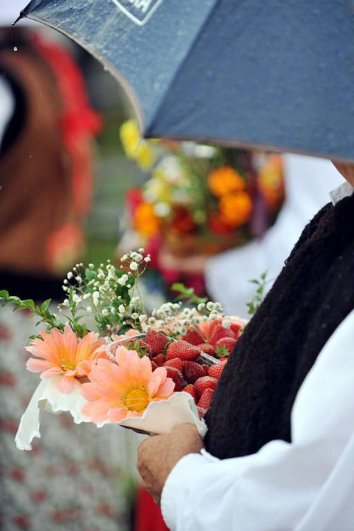 Deszczowe 36. Dożynki Podhalańskie w Ludźmierzu