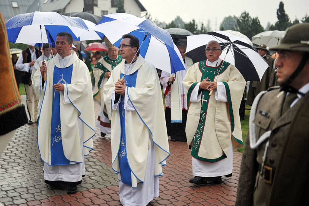 Deszczowe 36. Dożynki Podhalańskie w Ludźmierzu