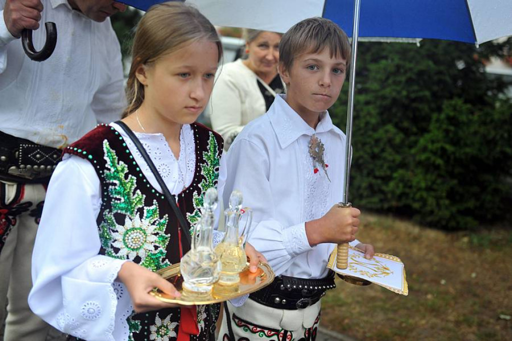 Deszczowe 36. Dożynki Podhalańskie w Ludźmierzu