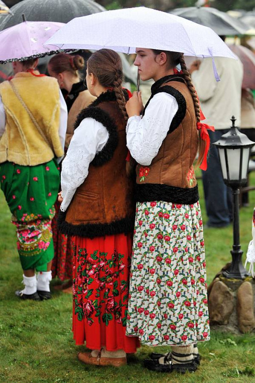 Deszczowe 36. Dożynki Podhalańskie w Ludźmierzu