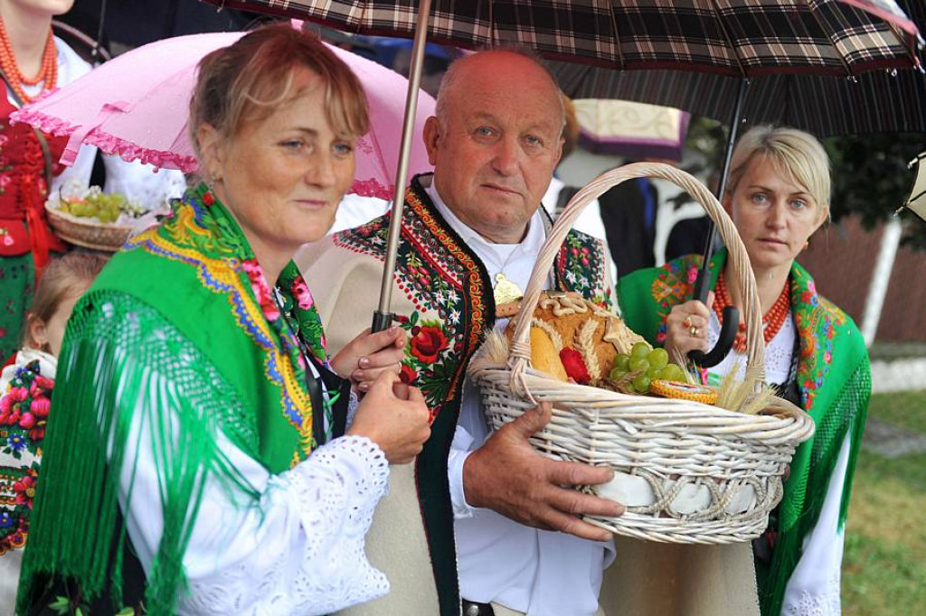 Deszczowe 36. Dożynki Podhalańskie w Ludźmierzu