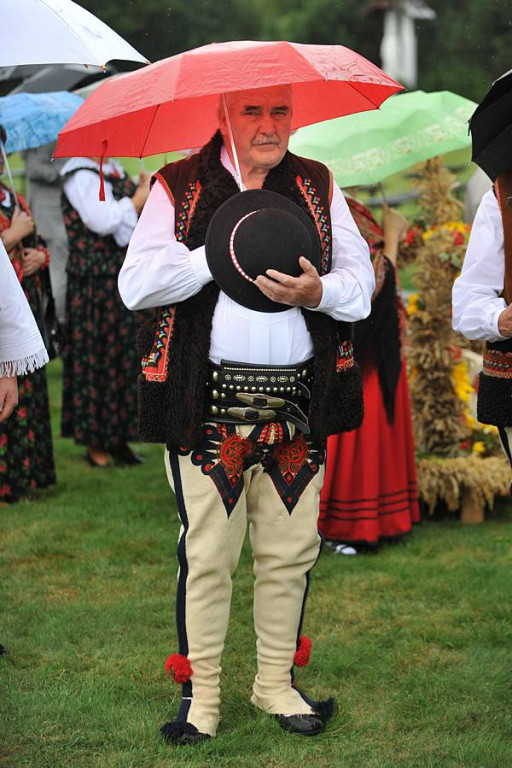 Deszczowe 36. Dożynki Podhalańskie w Ludźmierzu
