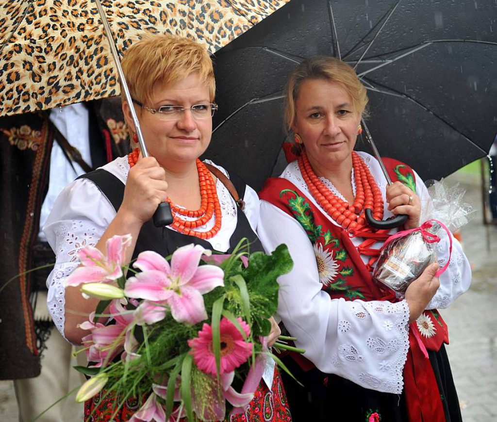 Deszczowe 36. Dożynki Podhalańskie w Ludźmierzu