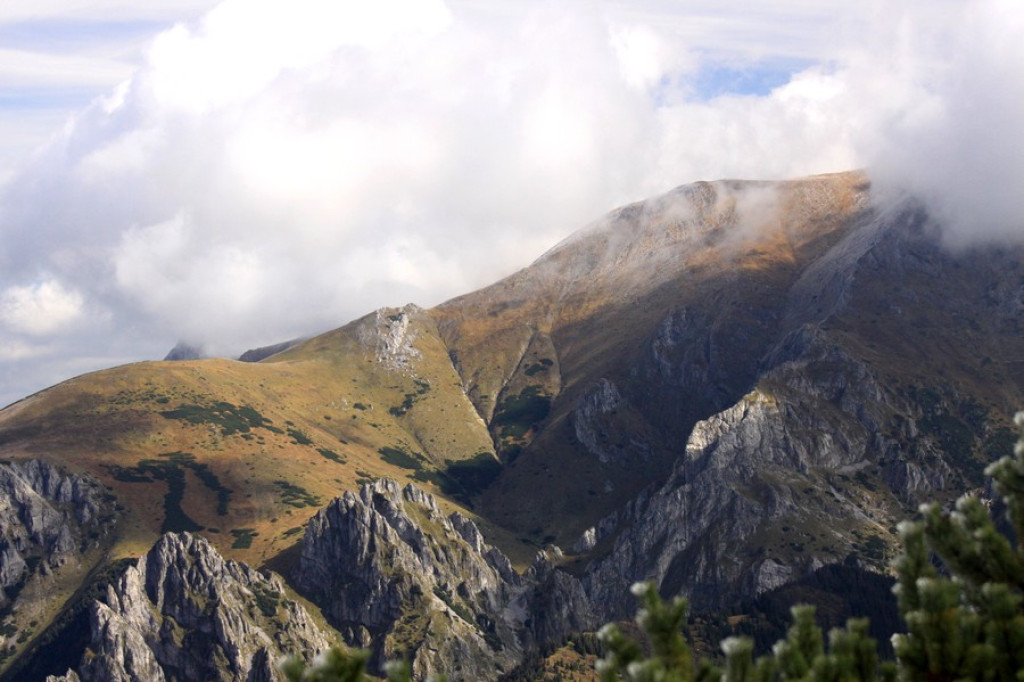 Jesienne Tatry, jesienny Ornak