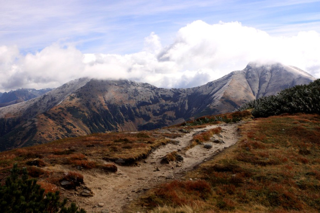Jesienne Tatry, jesienny Ornak