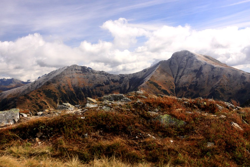 Jesienne Tatry, jesienny Ornak
