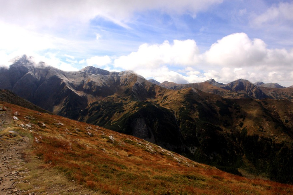 Jesienne Tatry, jesienny Ornak