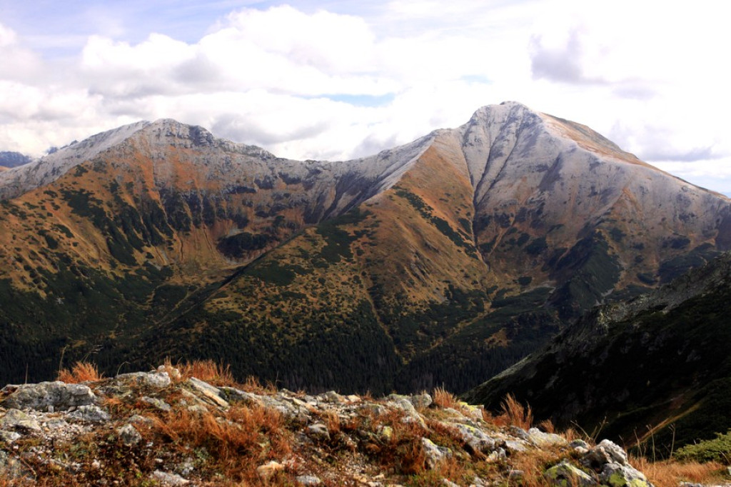 Jesienne Tatry, jesienny Ornak