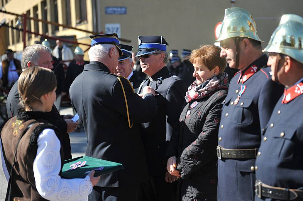 Relikwie Św. Floriana i poświęcenie sikawki w Bukowinie Tatrzańskiej