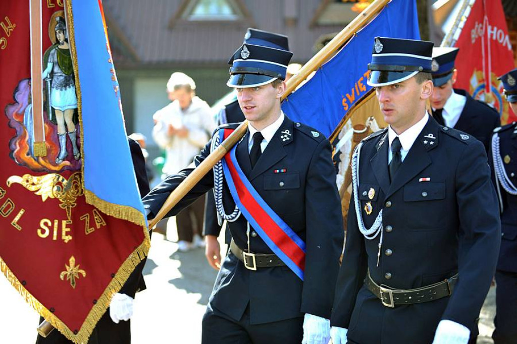 Relikwie Św. Floriana i poświęcenie sikawki w Bukowinie Tatrzańskiej