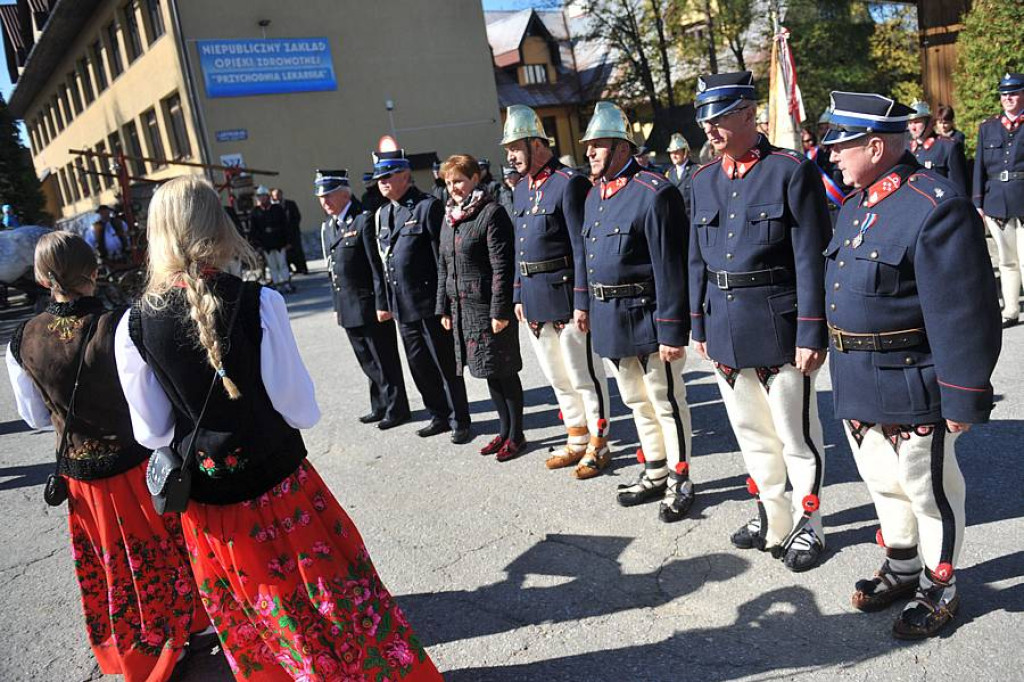 Relikwie Św. Floriana i poświęcenie sikawki w Bukowinie Tatrzańskiej