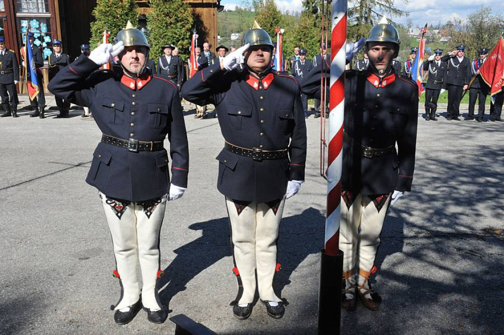 Relikwie Św. Floriana i poświęcenie sikawki w Bukowinie Tatrzańskiej