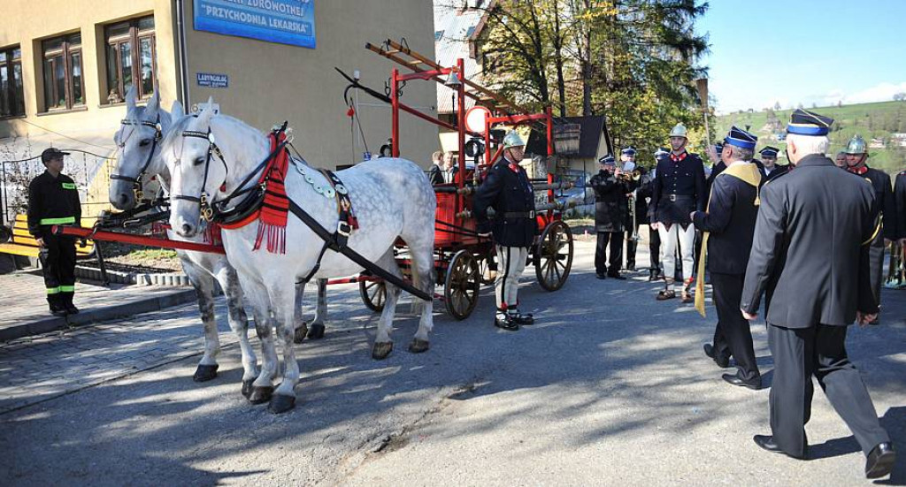 Relikwie Św. Floriana i poświęcenie sikawki w Bukowinie Tatrzańskiej