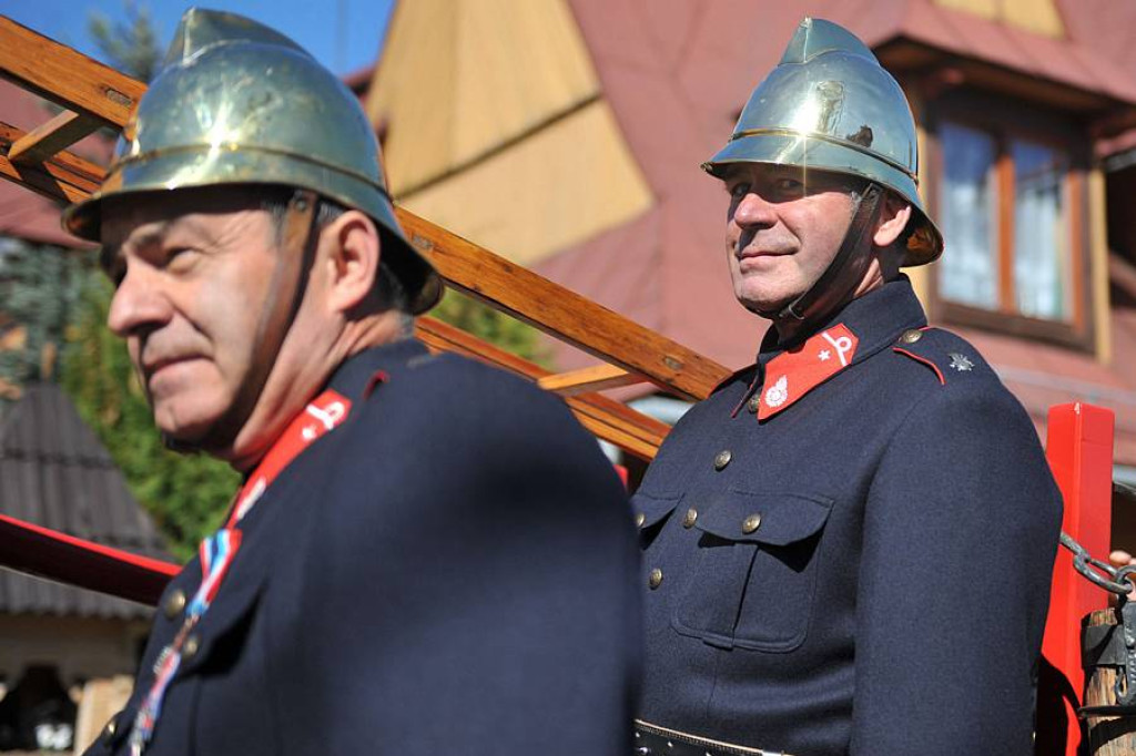 Relikwie Św. Floriana i poświęcenie sikawki w Bukowinie Tatrzańskiej