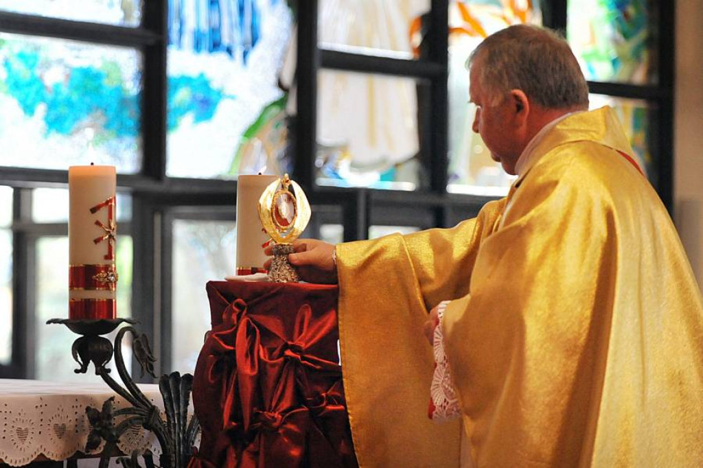 Relikwie Św. Floriana i poświęcenie sikawki w Bukowinie Tatrzańskiej
