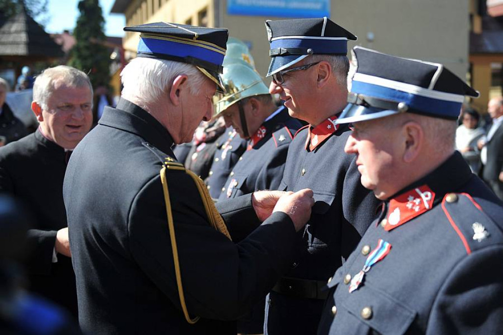 Relikwie Św. Floriana i poświęcenie sikawki w Bukowinie Tatrzańskiej
