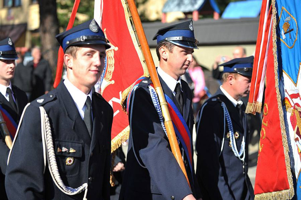 Relikwie Św. Floriana i poświęcenie sikawki w Bukowinie Tatrzańskiej