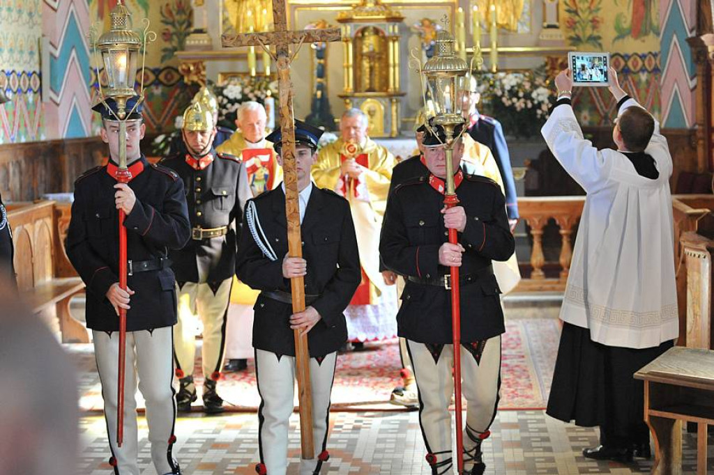 Relikwie Św. Floriana i poświęcenie sikawki w Bukowinie Tatrzańskiej