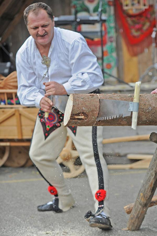 Edward Pająk, sołtys Leśnicy - Gazdą Roku 2013