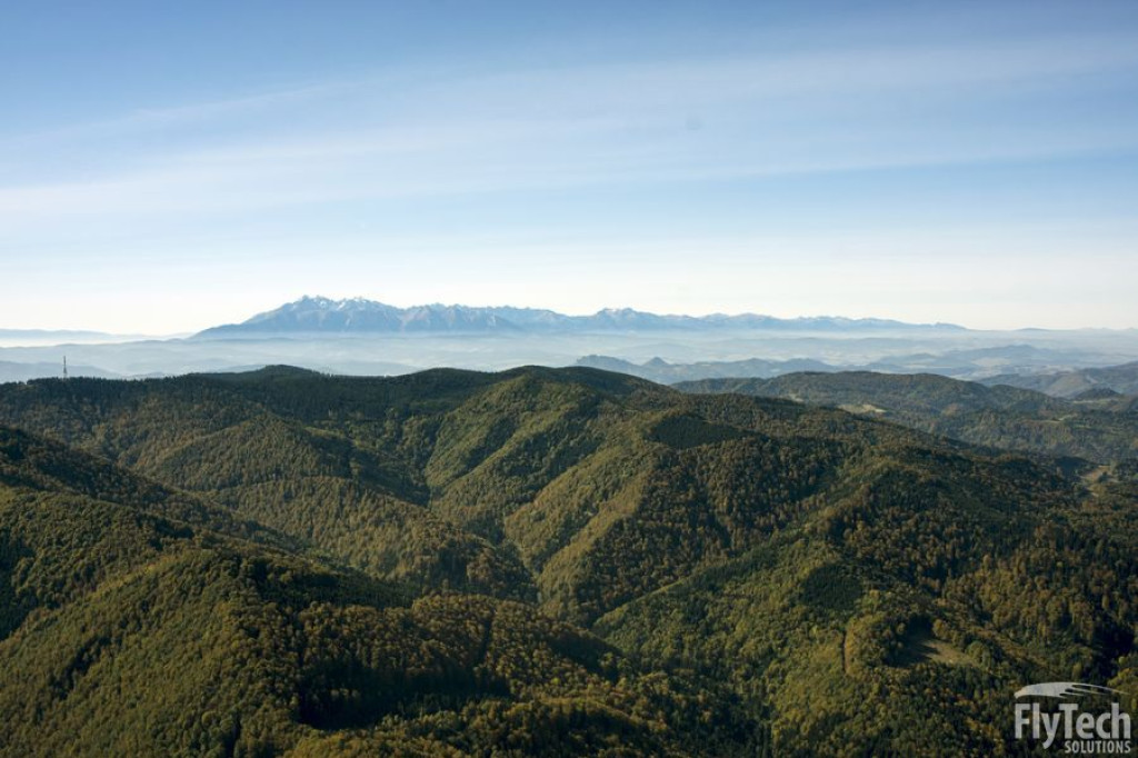 Tatry z lotu ptaka